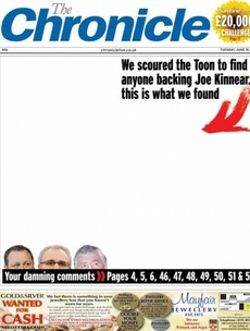 The Chronicle are really nailing their Joe Kinnear coverage