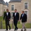 Videos: Enda takes a walk with Cameron and Obama... and then Lagarde