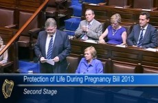 Reilly says he won’t be afraid to suspend abortion service as bill introduced in Dáil