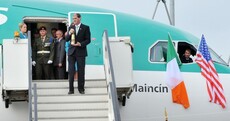 Pics: Only ever flame taken from JFK's grave lands in Ireland for JFK 50