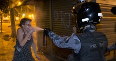 Pics: Thousands rally in Brazil – but it’s not the first time a sporting event sparks protests