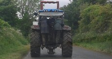 Three men and a tractor: 10 more of the weirdest pictures sent by our readers