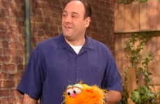 James Gandolfini talks about feeling scared on Sesame Street