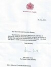 Queen Elizabeth was invited to the Leitrim-London game in Carrick this week but can't make it