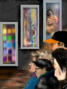 17 brilliant paintings my mother made on her iPad