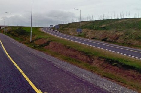 The M4 at Kinnegad (File photo)