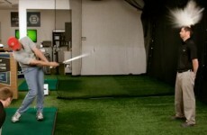 Golfer smashes apple off a guy's head in new viral ad