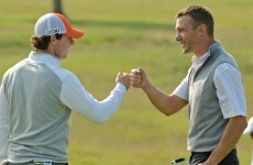 Shevchenko and Rory McIlroy: together at last at the Irish Open