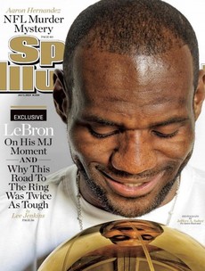 'It was my Michael Jordan moment' -- LeBron makes Sports Illustrated cover for 20th time