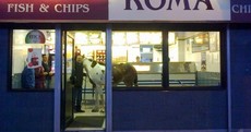 Only in an Irish chipper...