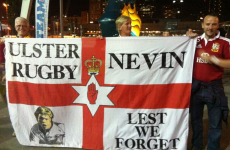 Lest we forget: Ulster fans bring memory of Nevin Spence to Melbourne