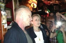 Photo: Sting out on the tear in Cork