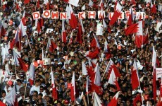 Protesters descend on Bahrain Prime Minister's office demanding reform