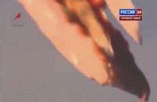 Video: Russian rocket explodes just after launch