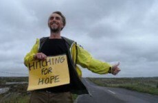 Meet the man hitchhiking around Ireland to listen to people's stories