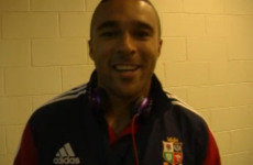 Can you guess who Simon Zebo and his Lions team-mates are impersonating?