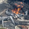 80 missing as train carrying oil derails and explodes in small Canadian town