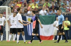 Amateur upstages Messi and friends with spectacular overhead kick