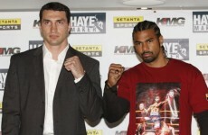 Haye-Klitschko title fight looks almost certain