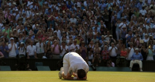 At long last: Murray ends Wimbledon wait with straight sets victory over Djokovic