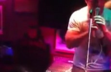 Sean O'Brien singing Mumford And Sons in Sydney's Cock and Bull