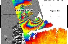 Seen from space: the Christchurch earthquake