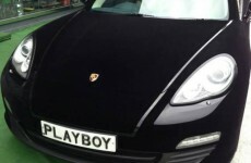 Covering your car in velvet is the new thing