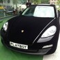 Covering your car in velvet is the new thing