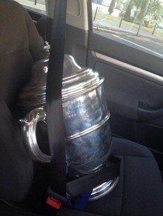This is how the Dubs look after the Bob O'Keeffe Cup after Sunday's win