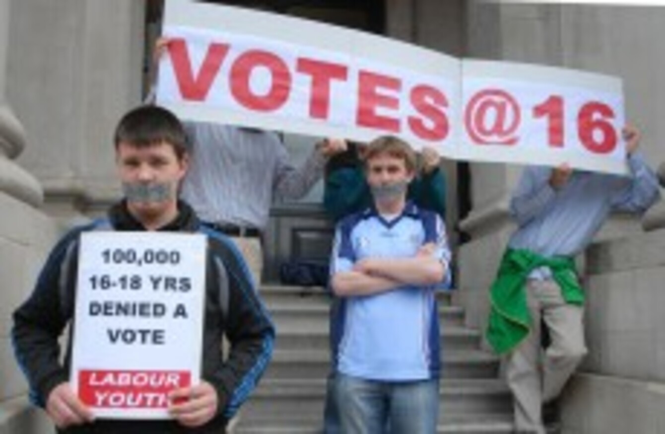 Poll Should The Voting Age Be Lowered To 16 · Thejournal Ie