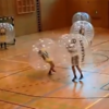 Bubble football looks like the worst possible thing to do in 30 degree heat