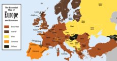 Essential map of how to say 'beer' everywhere in Europe