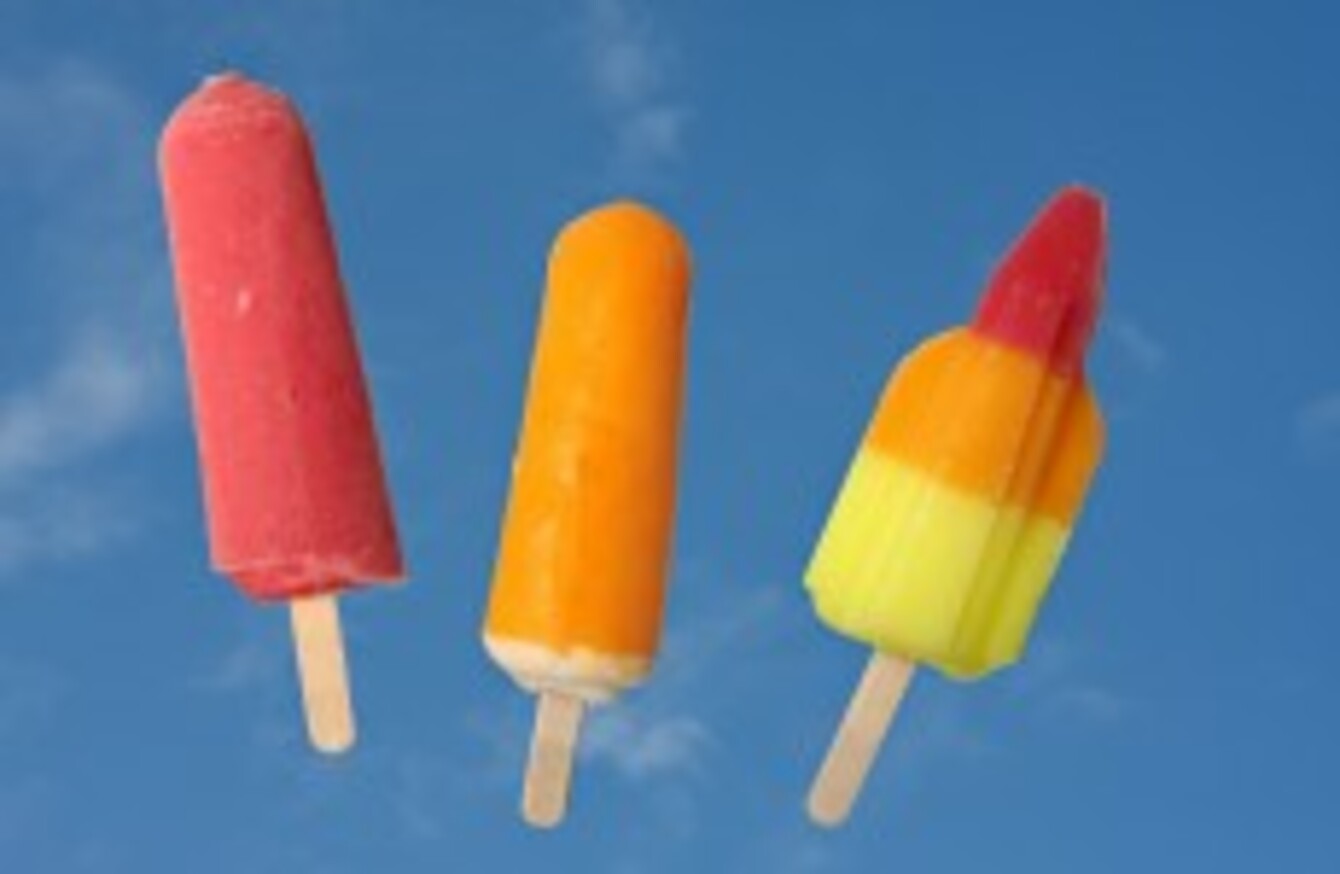 The Burning Question*: Ice-pops or ice-cream? · The Daily Edge