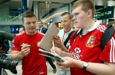No comment from O'Driscoll or Heaslip as Irish Lions welcomed home