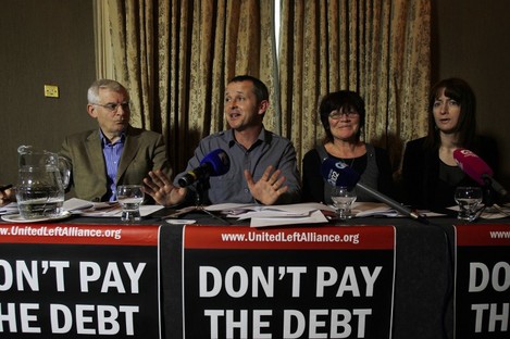 Joe Higgins, Richard Boyd Barrett, Joan Collins and Clare Daly all plan to vote against the bill.