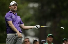 Branden Grace nearly had an incredible hole-in-one today -- on a par 4