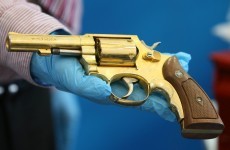 Dissident arms seizure includes golden gun