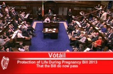 This is the moment the Dáil passed X Case legislation
