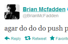 Tweet Sweeper: Which song did Brian McFadden get stuck in everyone's head?