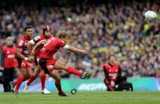 Eric Cantona to referee Toulon v Marseille in rugby/football game of 2 halves