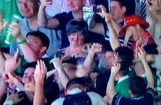 This poor distraught Cork fan stood out like a sore thumb in Limerick
