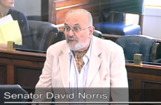 Video: David Norris accuses Fine Gael TD of ‘speaking out of her f***y’