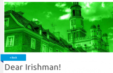 This city is selling itself as 'the most Irish-friendly in Europe'