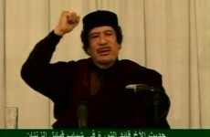 Gaddafi blames foreigners for Libyan unrest as no-fly zone talks continue
