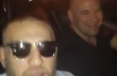 Vegas, baby! Conor McGregor cruises the strip with UFC boss Dana White