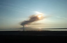 Fire brigade fight gorse fires in Howth