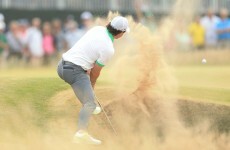Zach attack as Johnson leads The Open but McIlroy slumps to +8