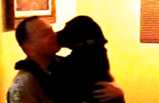Dog recognises owner after six months away