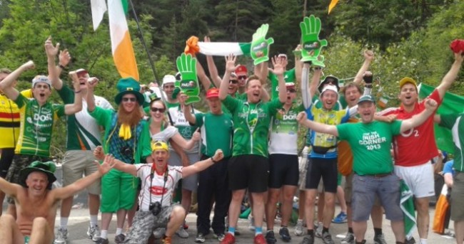 'The best day I've ever had as an Irish cycling fan' - Tour invaded by Green Army for 18th stage