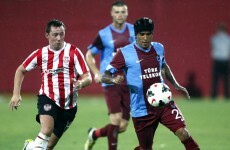 Brave Derry City beaten by Trabzonspor in Europa League